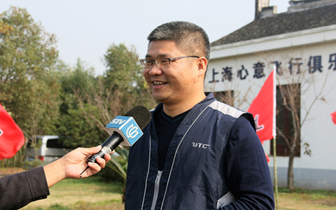  媒体采访UTC慧飞上海分校校长